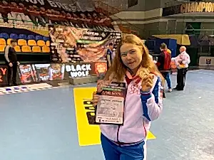 Боец клуба Алмаз стала Чемпионом Европы по рукопашному бою.